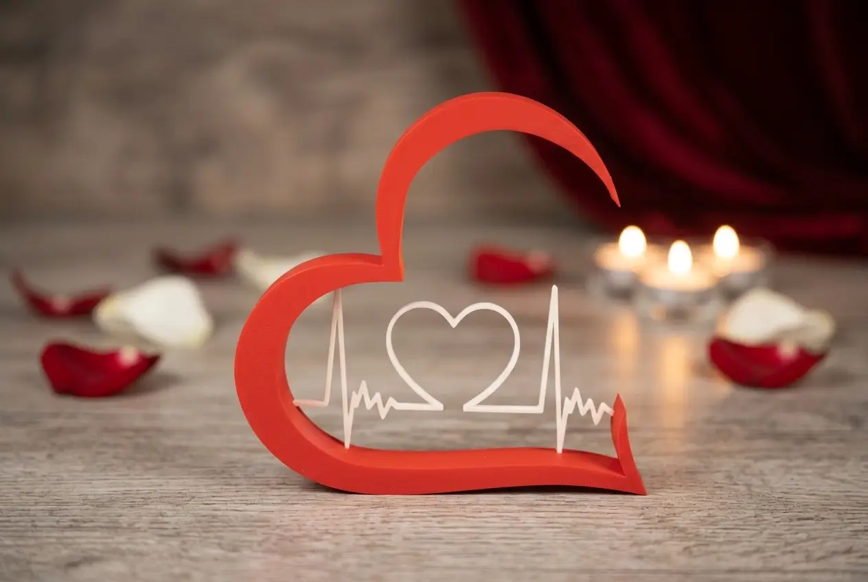 Coeur-st-valentin - Impression 3D - Kreativ 3D