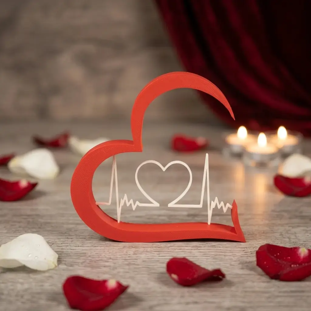 décoration originale coeur de l amour st valentin