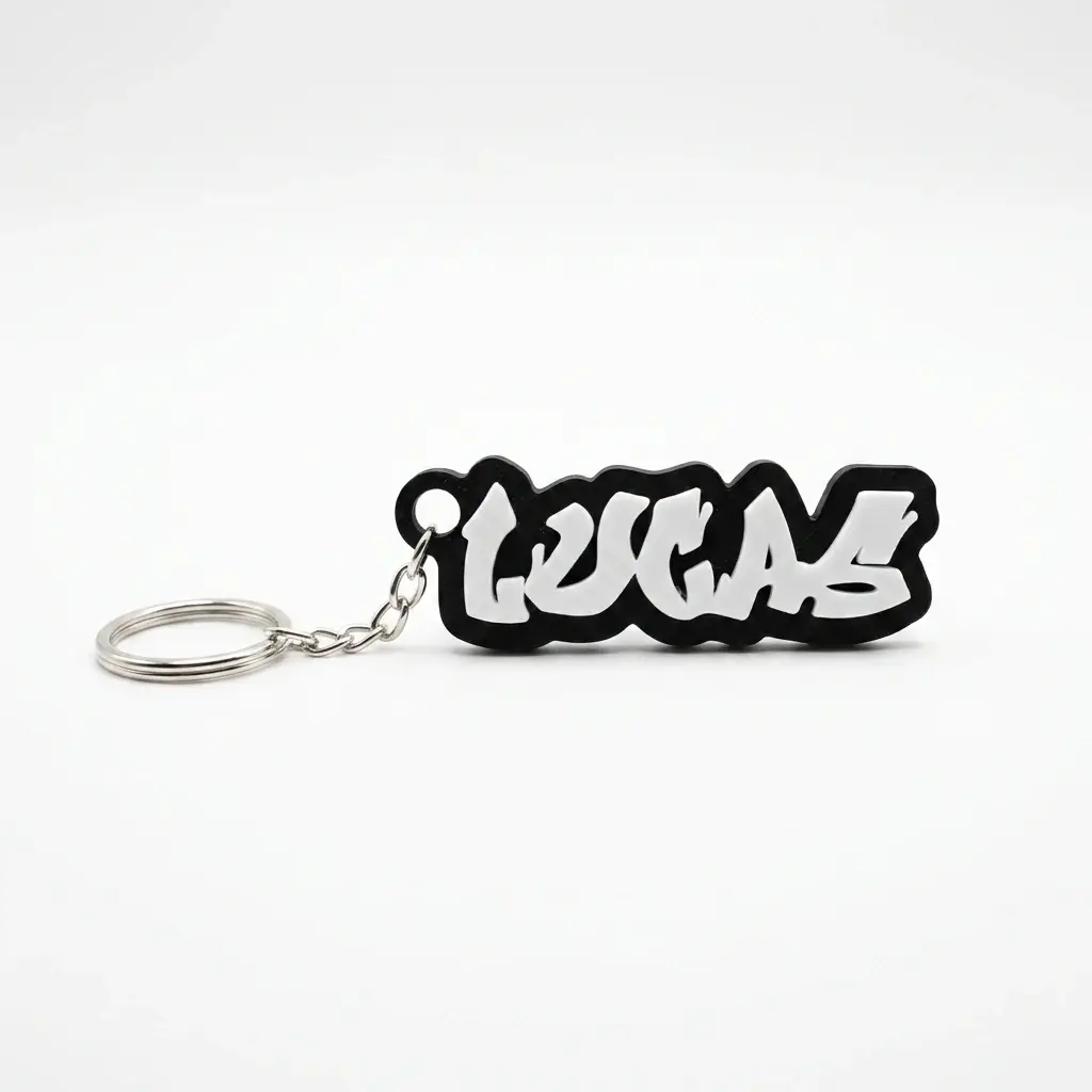 porte-clés graffiti lucas